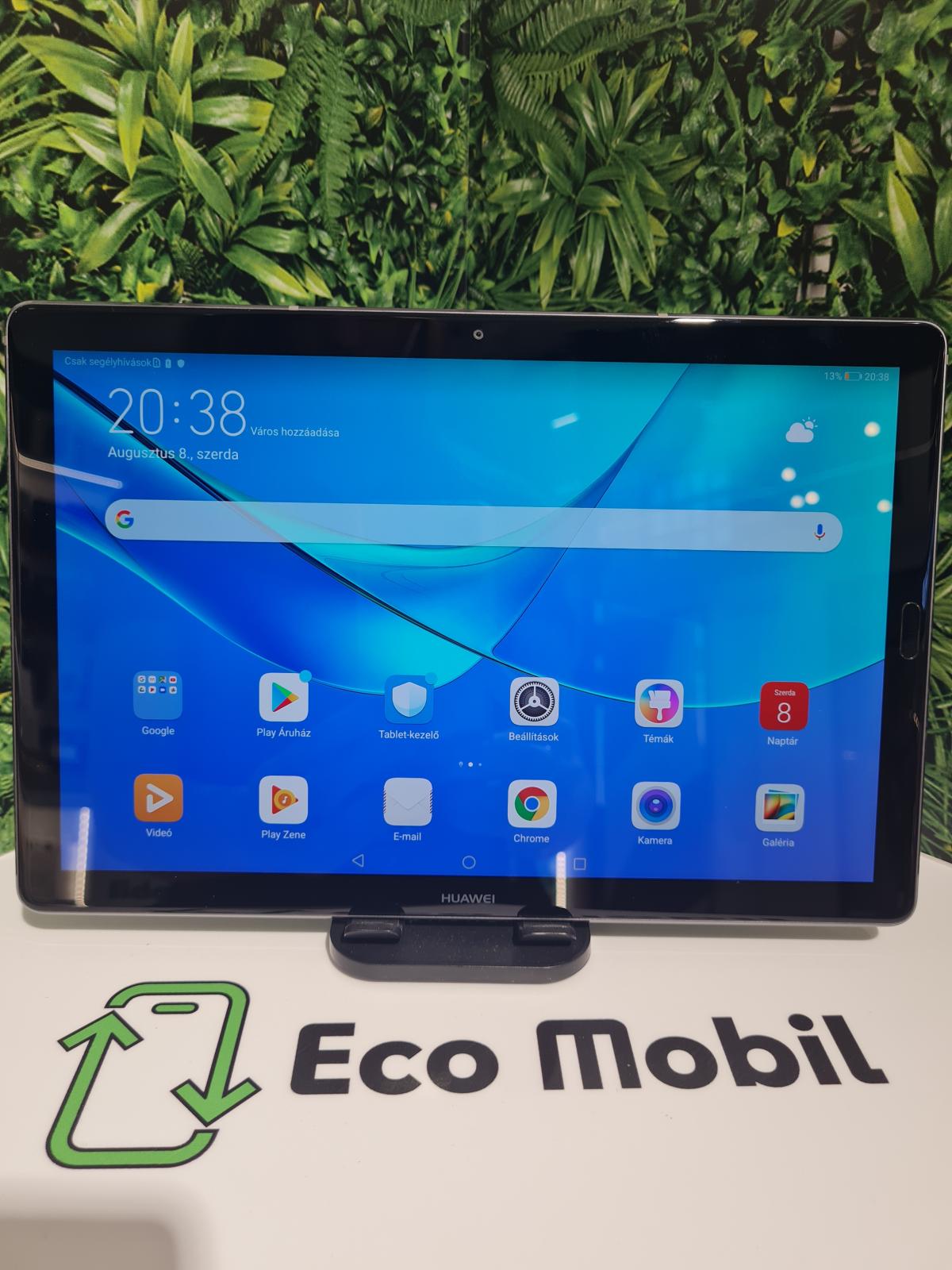 Huawei MediaPad M5 10 Kártyafüggetlen 64 GB 4 GB Ram, 12 hó garancia