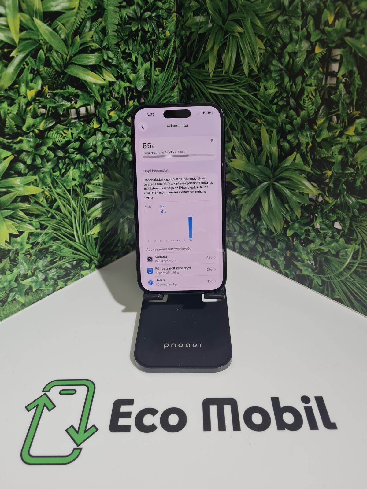 Apple iPhone 16 Kártyafüggetlen 128 GB, 12 hó garancia