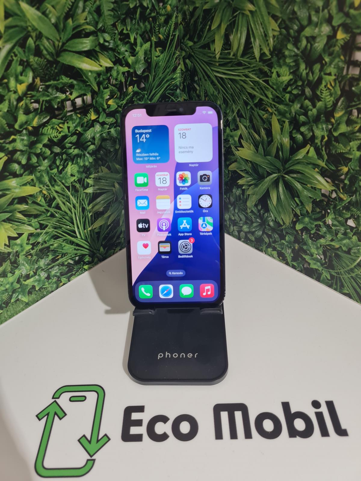 Apple iPhone 12 Dual Sim 128 GB, 12 hó garancia
