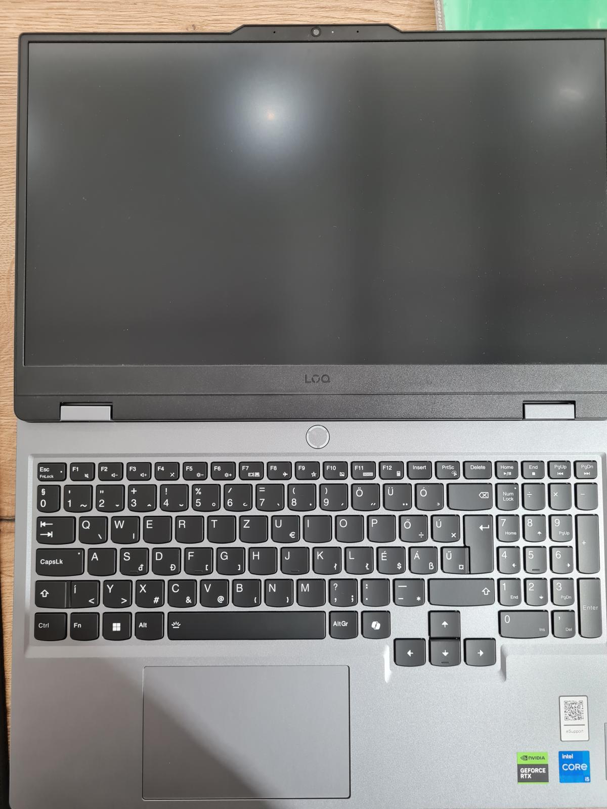 Lenovo LOQ Wi-Fi 512 GB 16 GB Ram, 12 hó garancia