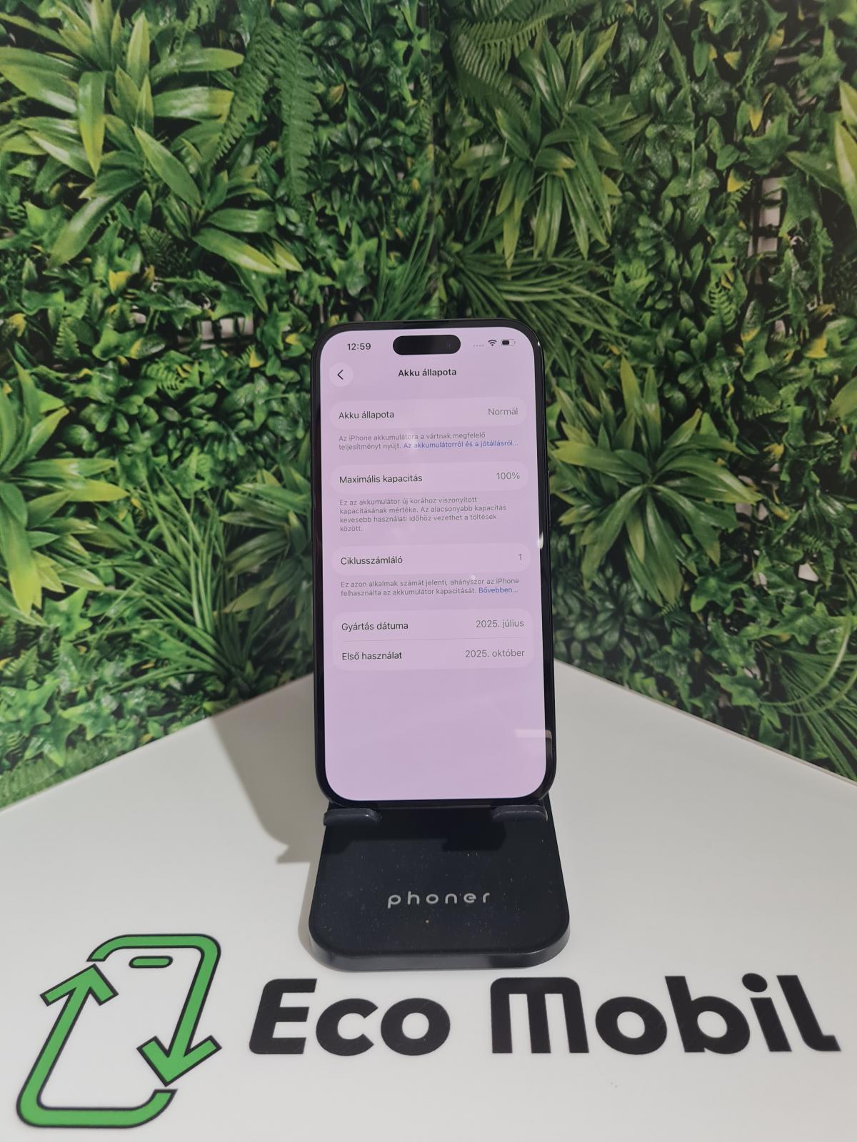Apple iPhone 16 Dual Sim 256 GB, 12 hó garancia
