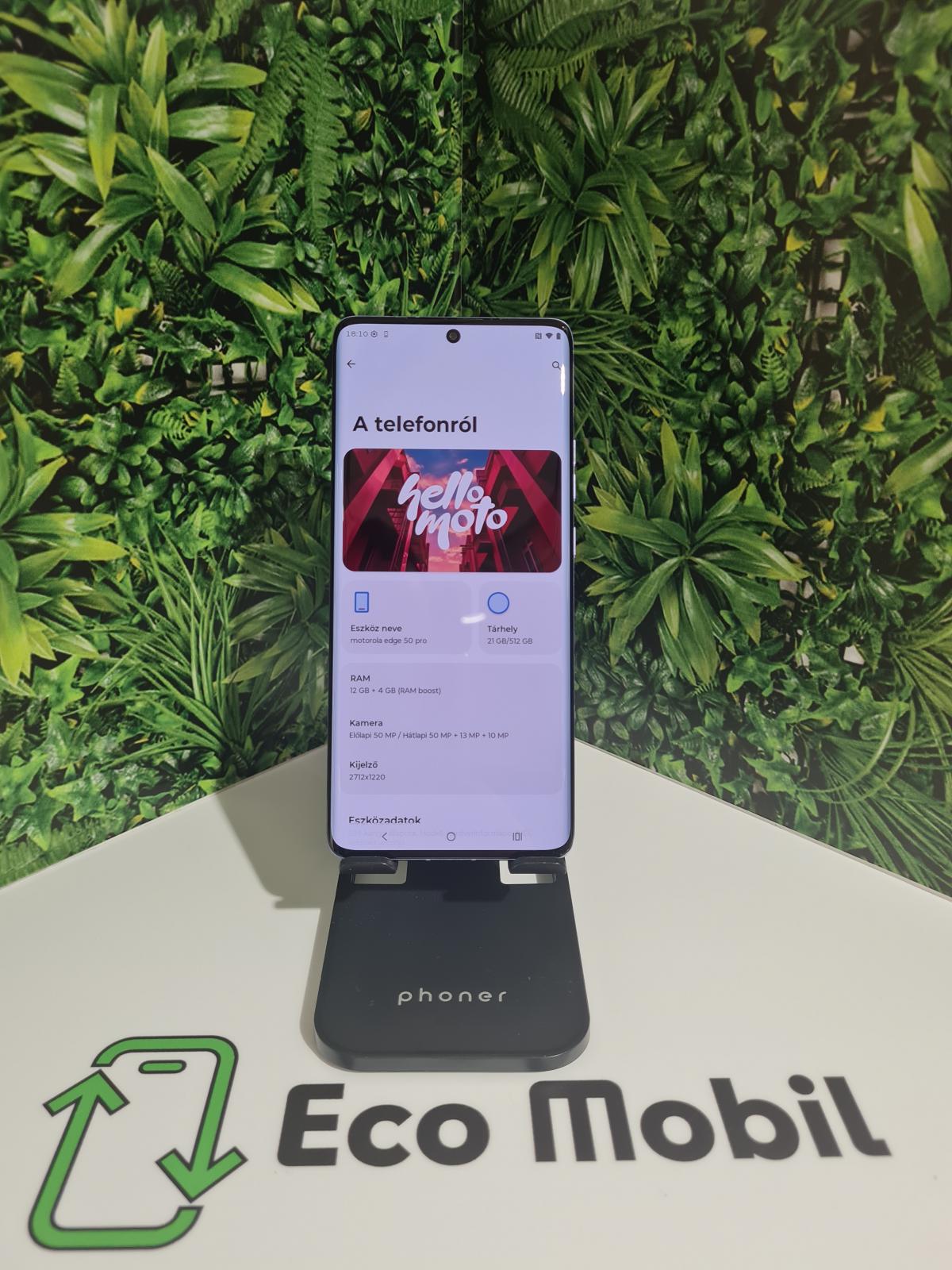 Motorola Edge 50 Pro Dual Sim 512 GB 12 GB Ram, 12 hó garancia